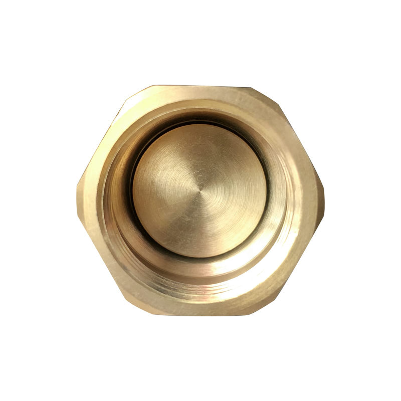 Heavy Duty Brass Female Foot Valve Backflow Preventer Check Valve for Well Jet Pumps Foot Valve, Maintains Pump Prime and Strainer Filters Out Debris (A 3/4 " NPT ) A 3/4 Inch