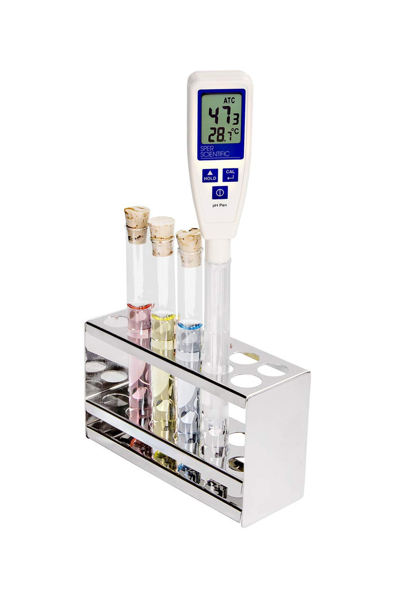 Sper Scientific 850063 LCD Test Tube ATC pH Pen, ±0.1 Measuring Accuracy