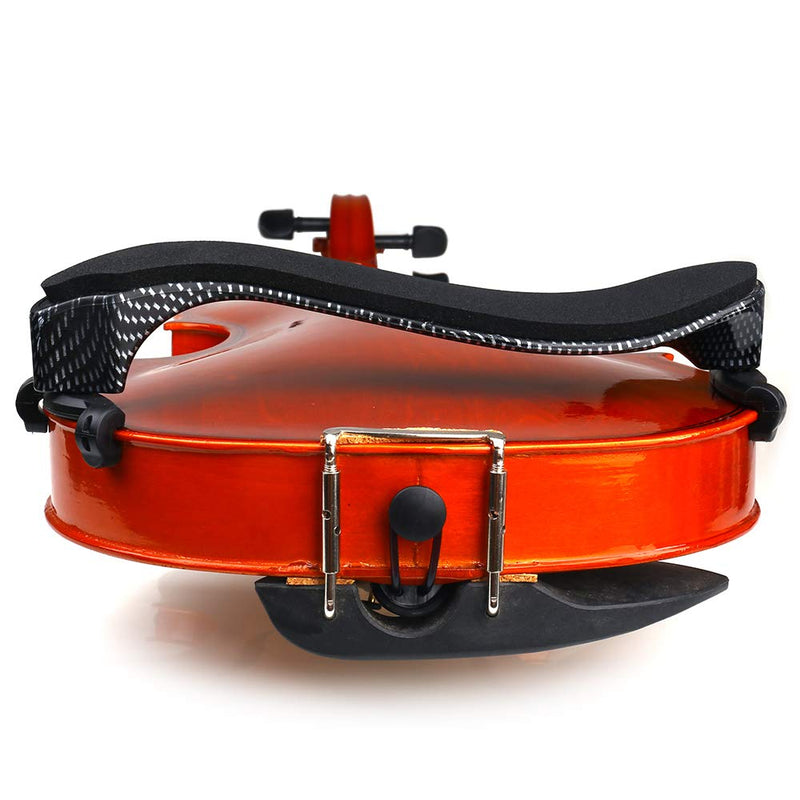 NANYI Violin Shoulder Rest 1/2 Collapsible Adjustable 1/2 Size Violin niversal Type Violin Parts soft Safety Easy to use, High strength sponge Grid pattern 1/2 Grid pattern