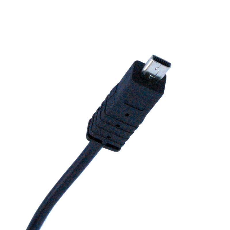 HQRP USB Data Transfer Cable Compatible with Sony Cyber-Shot DSC-W630 DSC-W650 DSC-W670 DSC-W690 DSC-W710 DSC-W730 DSC-S650 DSC-S700 DSC-S730 DSC-S750 DSC-S780 DSC-S800 Digital Camera Cord