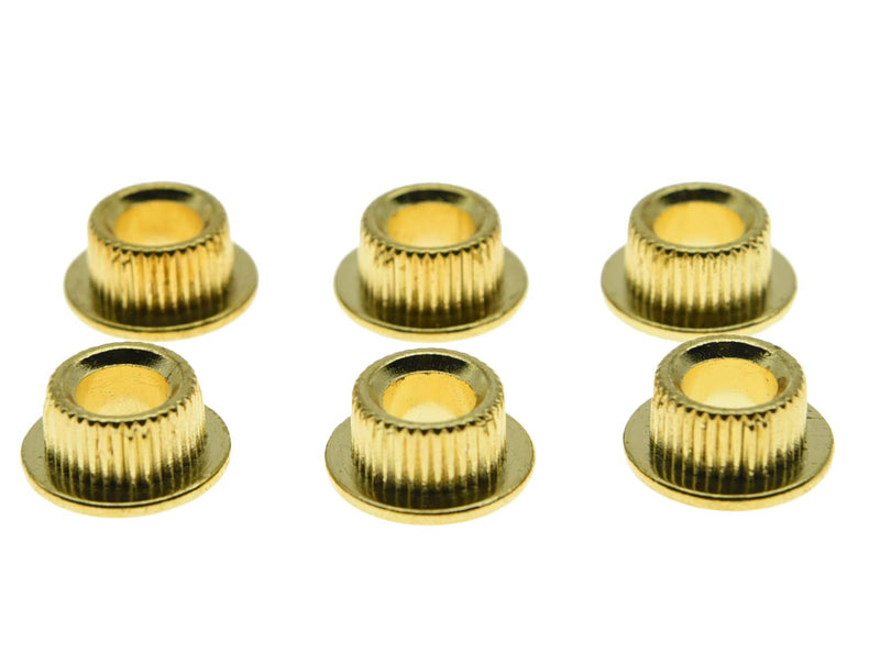 [AUSTRALIA] - KAISH Metal Gold 10mm Vintage Guitar Tuning Keys Conversion Bushings Adapter Ferrules 