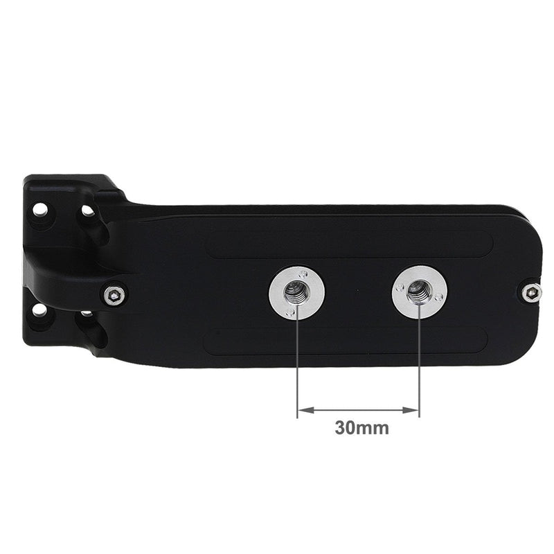 Haoge N345 Lens Collar Replacement Foot Tripod Mount Ring for Nikon 300mm F2.8 VR/VRII, 500mm F4 VR, 200-400mm F4 VR/VRII, 400mm F2.8, 600mm F4D, 800mm f/5.6E, 180-400mm f/4E Built-in Arca Type Plate Arca-Swiss Standard