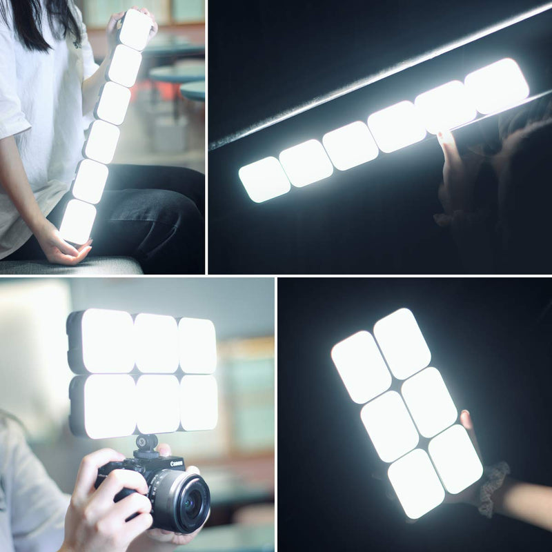 [AUSTRALIA] - VIJIM VL100C Bi-Color LED Video Light on Camera,Mini Rechargeable 2000mAh LED Camera Lights,CRI95+ Dimmable 2500-6500K Ultra Bright Photo and Video Lighting,LED Fill Lamp… 1 piece 