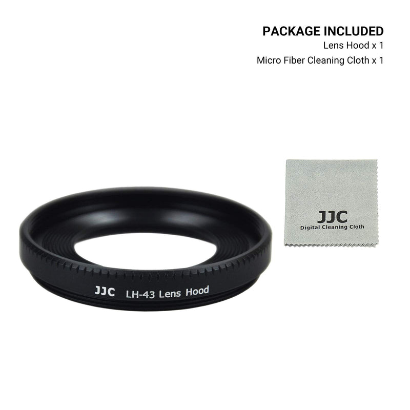 Metal Lens Hood for Canon EF-M 22mm F2 STM Lens, Lens Shade Protector on EOS M6 Mark II M200 M100 M50 Mark II M50, Replace Canon EW-43 Lens Hood Replace EW-43