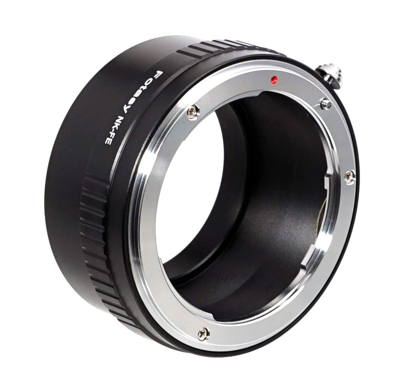 Fotasy Manual Nikon Lens to Sony E-Mount Adapter, Nikon F E Mount Adapter, Sony FE Nikon Adapter, fits Sony NEX-7 a3000 a3500 a5000 a5100 a6000 a6100 a6300 a6400 a6400 a6500 a6600 A7 A7R A7S I II III NK