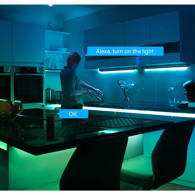 [AUSTRALIA] - Daybetter Smart WiFi App Control Led Strip Lights Work with Alexa Google Assistant -16.4 feet 16.4 feet 