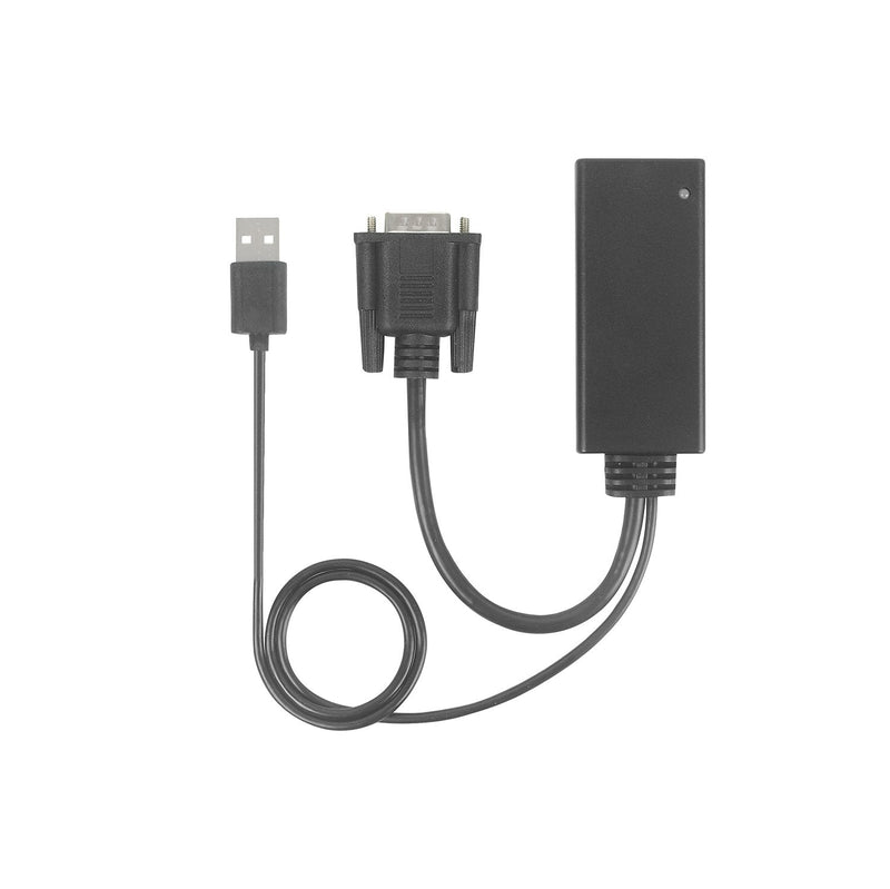 VSILE VGA to HDMI Adapter Converter with USB Audio Support and HD 1080 Video for Computer Desktop Laptop Notebook PC HDTV HD TV-Box Monitor Projector