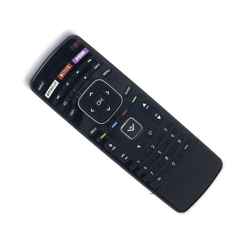 Aurabeam Replacement TV Remote Control for Vizio XRT302 XRT112 XRT500 XRT301 XRT112 XRT300 XRV1TV XRT500 XRT132 XRT100 XRT303 VR1 XRS321 Netflix Amazon MGO Vudu 3D Buttons (XRT303 MGO) XRT303 MGO
