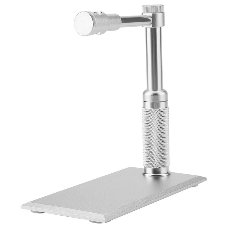 12mm Bracket Aluminium Alloy USB Microscope Holder Shockproof Adjustable Height for Lab with Adjustable Lifting Distance 53cm