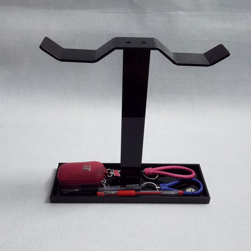 Tmtop Earphone Headset Hanger Holder Headphone Stand Bracket Desk Display Hold Two