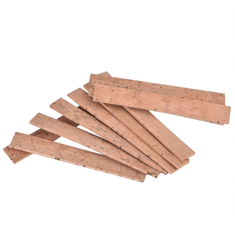 10PCS Clarinet Joint Cork Sheet Instrument Sax Repair Accessories Replacement Kit