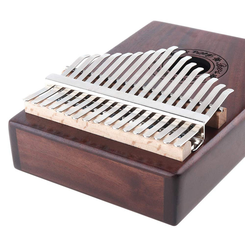 OriGlam 17 Keys Thumb Piano with Study Instruction and Tune Hammer, Portable Kalimba Thumb Piano, Mbira Wood Finger Piano, Gift for Kids Adult Beginners