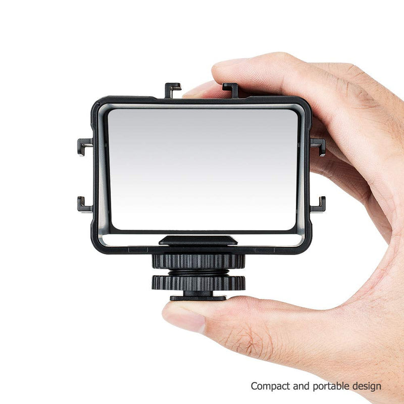 Adjustable Mirrorless Camera Flip Screen Mirror, Vlog Selfie Flip Screen Bracket for Sony ZV-1 A1 A6500 A6400 A6300 A7III Fujifilm X-E4 X-T3 X-T30 X-T20 Nikon Z5 Z7II Z6II Olympus E-M1