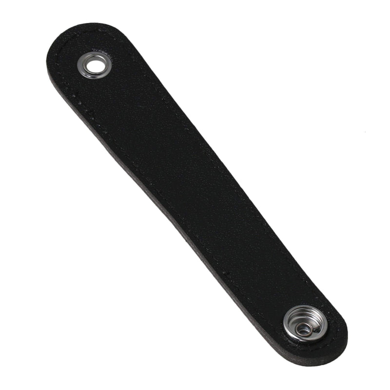 [AUSTRALIA] - Yibuy Black Bellows Straps with Buckles 10cm for Accordion Accordian Pack of 2 