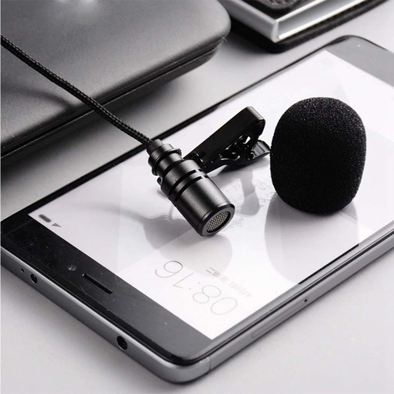 [AUSTRALIA] - Lapel Microphone for TYPE-C, Omnidirectional Lavalier Mic with Noise Reduction for Video- Easy Lapel Clip On Mic Recording for Youtube/Interview/Conference 