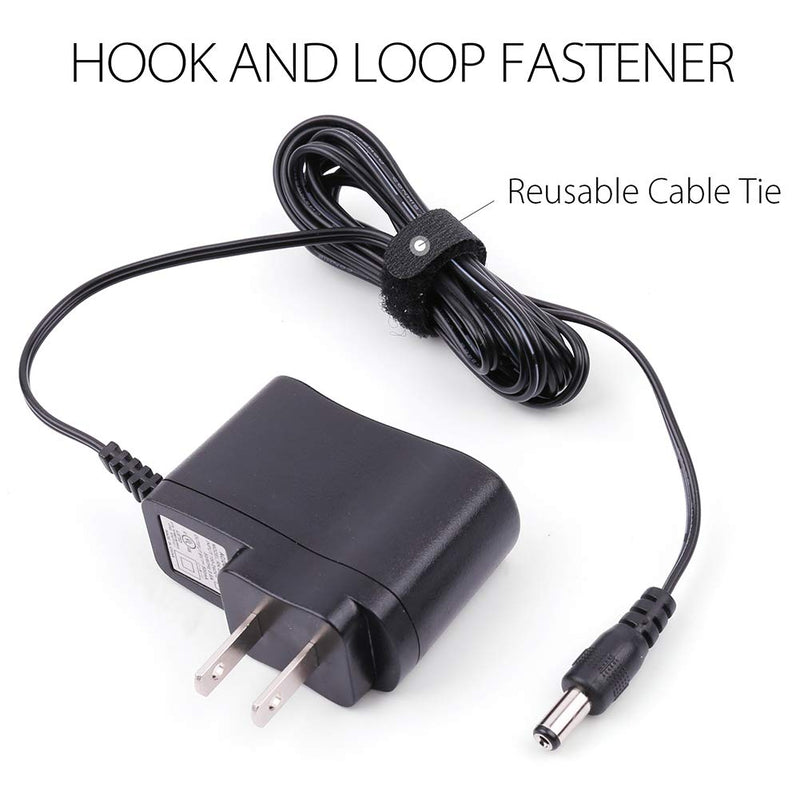 Power Supply for Guitar Effects Pedal, 9V 500mA AC/DC Power Adapter for BOSS Pedal, UL Listed, 6.6FT Cable