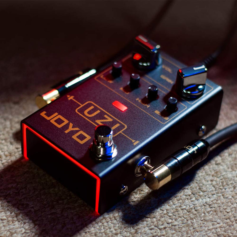 [AUSTRALIA] - JOYO R-03 Uzi Distortion Pedal Guitar Effect Pedal with BIAS Knob for Heavy Metal Music True Bypass 