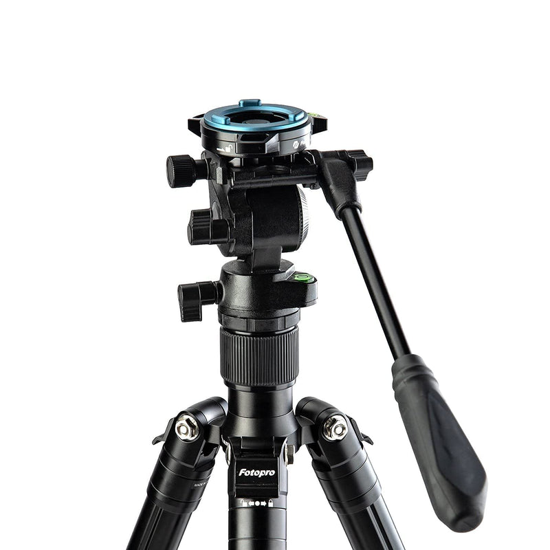 Fotopro Quick-Change Photo System for All tripods. Change The Photo Equipment in Seconds by Simply Turning The Quick Release. KZ-1