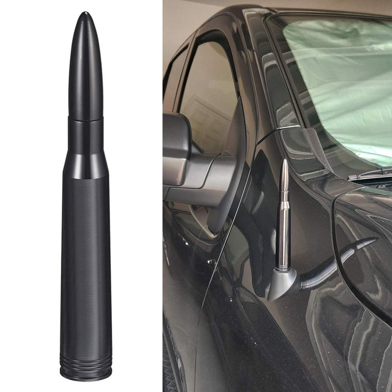 Bingfu Vehicle Bullet Antenna Mast Car Truck Antenna Replacement for Toyota Tundra Tacoma FJ Cruiser Titan XD Frontier Xterra Patriot Compass Ford F150 F250 F350 Dodge RAM 1500 2500 3500 Trucks