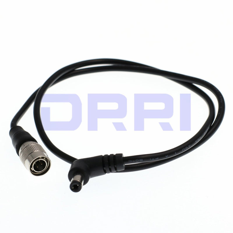 DRRI 4Pin Hirose Male to 2.5mm DC for Zoom F8 / Zoom F4 / Sound Devices 664 HR4pin-2.5DC