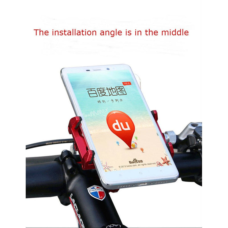 GUB Bike Phone Mount Holder,Bicycle Handlebar Phone Holder Mount Universal Adjustable Rotating Cradle Clamp for Mountain Bike Motorcycle,Fits for iPhone,Samsung Galaxy Android Phones (Black 88) BLACK 88