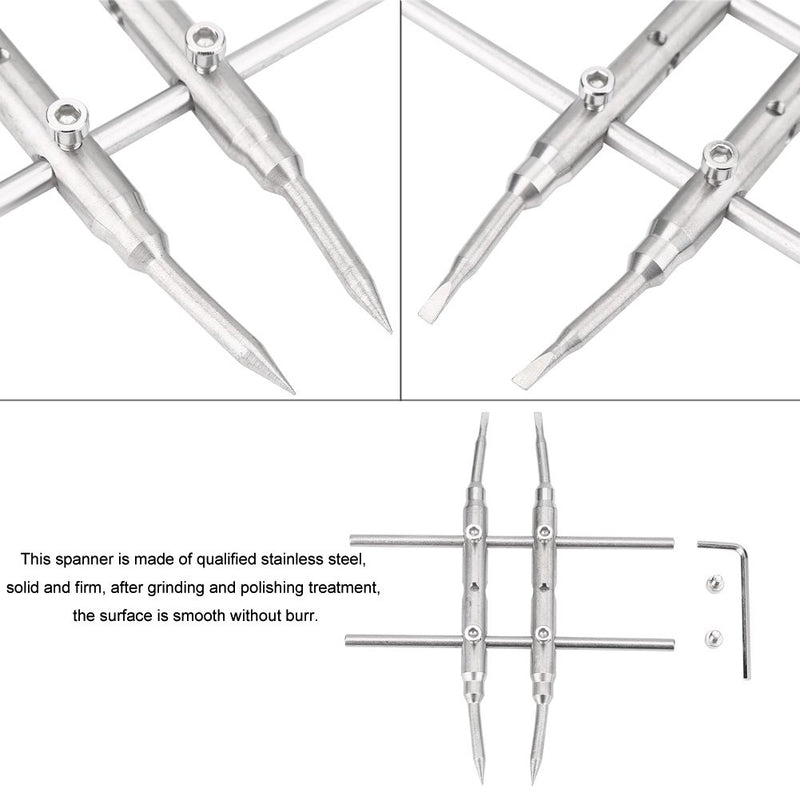 Acouto Camera Spanner, Professional Spanner Wrench Repair Maintanance Tools for DSLR Camera Lens