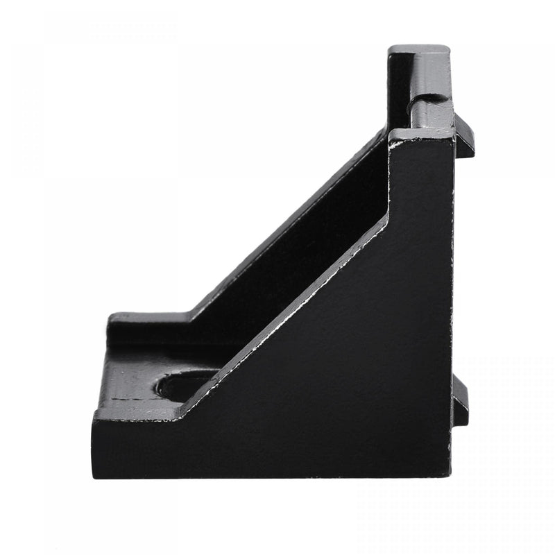 uxcell 10pcs 40x40mm Inside Corner Bracket Gusset Black, 10pcs Roll-in Spring M8 T Nut for 4040 Series Aluminum Extrusion Profile