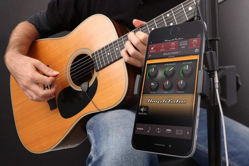 IK Multimedia iRig Acoustic Guitar Microphone/Interface for iPhone, iPad & iPod Touch