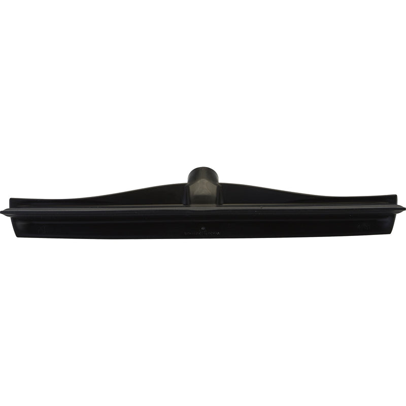 Vikan 71409 Rubber Polypropylene Frame Single Blade Squeegee, 16", Black 7140