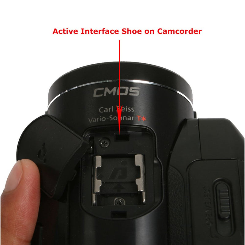 [AUSTRALIA] - JJC Cold Shoe Mount Adapter for Sony Active Interface Shoe to Universal Cold Shoe Compatible with Sony Handycam HDR-CX560 CX550V XR550V XR200V SR12 SR11 HC9 HC7 DCR-DVD910 DVD810 SR300 SR200 & More For Sony Camcorder with Active Interface Shoe 