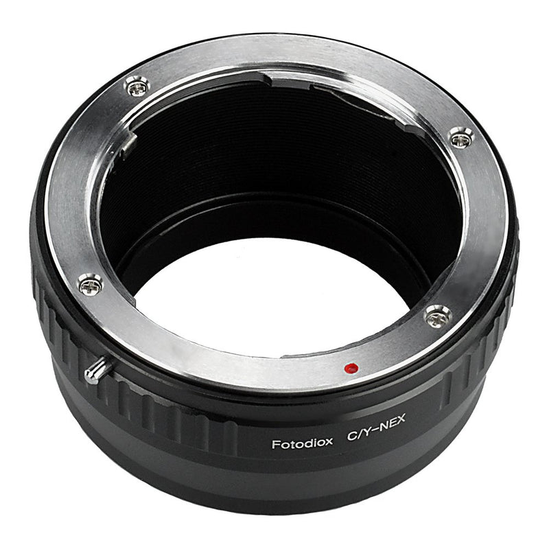 Fotodiox Lens Mount Adapter Compatible with Contax/Yashica Lenses to Sony E-Mount Cameras Standard