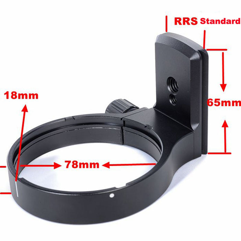 Metal Tripod Mount Ring , iShoot B (W) Lens Collar Support for Canon EF 70-200mm f / 2.8L USM /2.8L IS USM and EF 100-400mm f / 4.5-5.6L IS USM