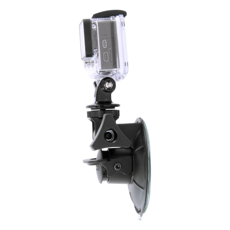 Delkin Devices Fat Gecko Stealth Suction Camera Mount with GoPro Adapter (DDMNT-SLTH-GP)