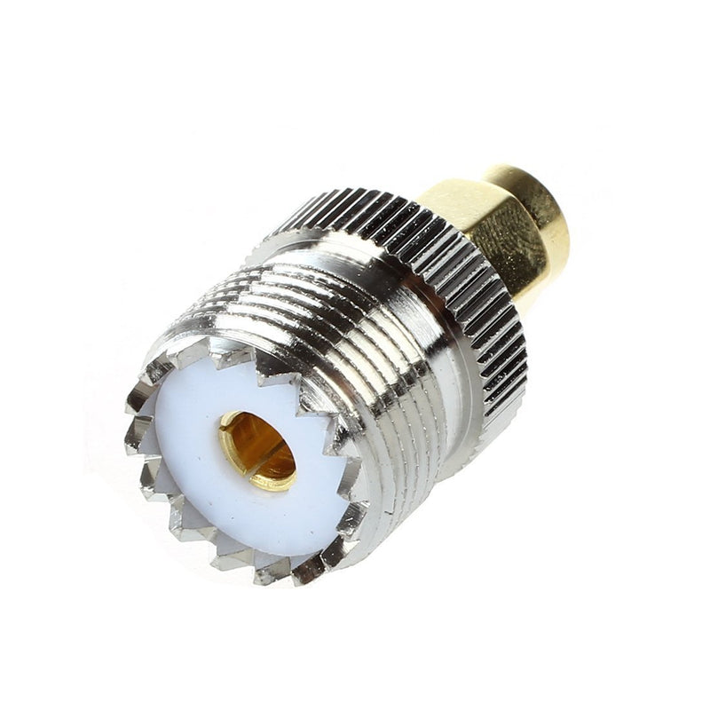DHT Electronics 2pcs RF coaxial coax adapter SMA male to UHF female SO-239 SO239