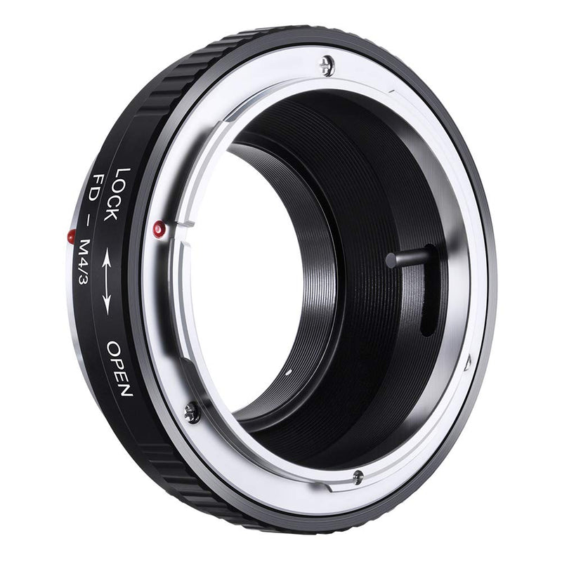 K&F Concept Lens Mount Adapter Ring for Canon FD Lens to Micro Four Thirds M4/3 Olympus Pen and Panasonic Lumix Cameras FD-M4/3