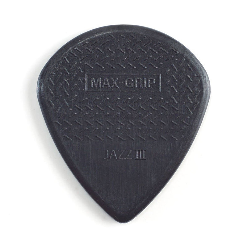 Dunlop Jazz III Pick 6-Pack, Black Stiffo, 1.38mm