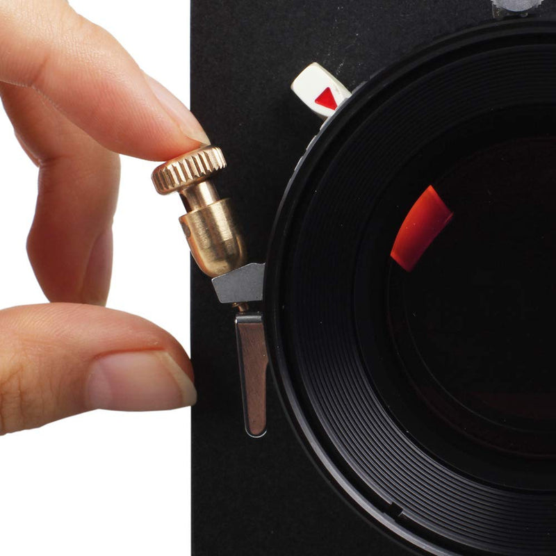 Brass Shutter Release Button for Rodenstock Schneider Fujinon Copal Large Format Lens