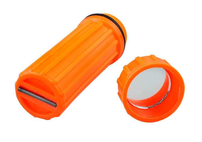 SE 3-in-1 Orange Waterproof Match Storage Box - CCH6-1