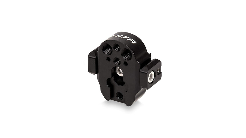 Tilta Battery Handle Base Accessory Mounting Bracket | Compatible with DJI RS2 Gimbal | Features NATO Rails for Mounting Handles, Threads for Accessories | TGA-BHB