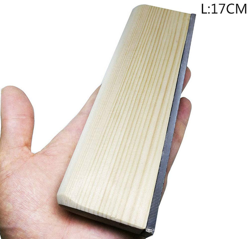 Tzong Wood Leveling Fingerboard Guitar Fret File Curved Surfaces Design Sanding for Electric Guitar Folk Bass 17cm/6.69" 17cm/6.69"