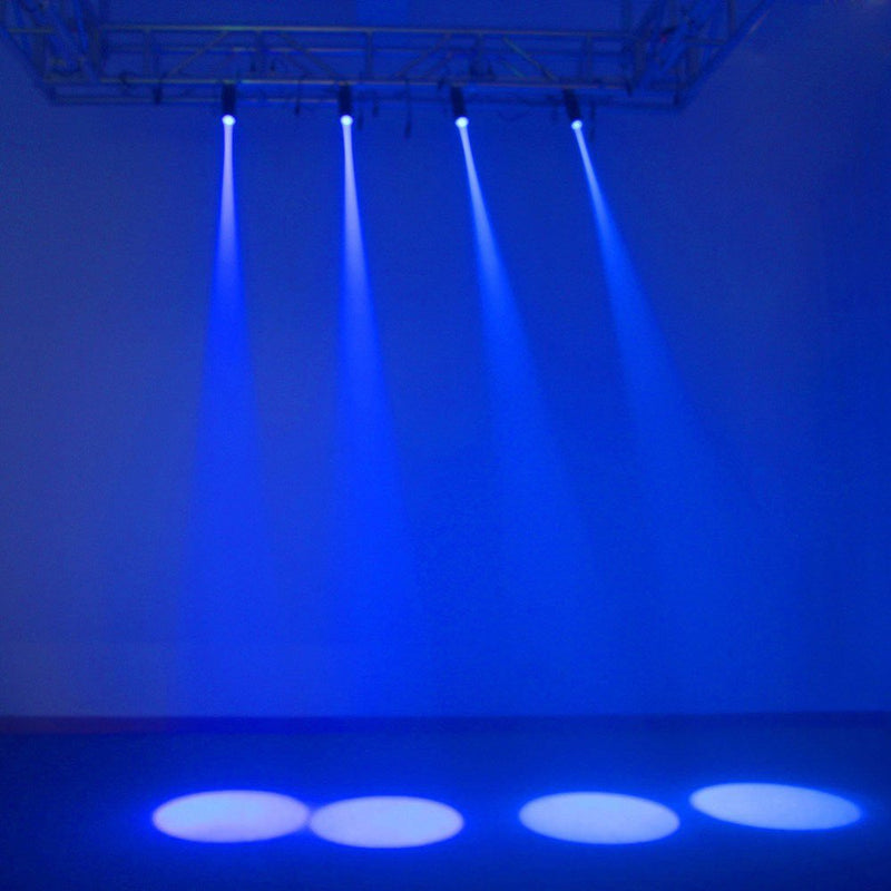 [AUSTRALIA] - 【Early Black Friday】3W Blue LED Spotlight, LED Pinspot Light Stage Beam Light, DJ Ball Light for KTV Bar Party Lighting 