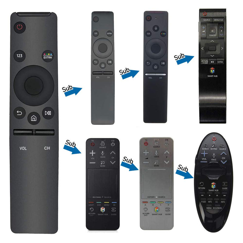 Universal Remote Replacement for Samsung TV Remotes BN59-01259B BN59-01260A BN59-01292A BN59-01259D and 4K UHD 6 Series 7 Series UN43 NU50 NU55 NU65 NU75 KS Models with 3 Years Warranty