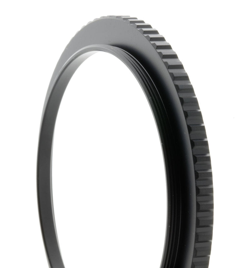 Breakthrough Photography 49mm to 77mm Step-Up Lens Adapter Ring for Filters, Made of CNC Machined Brass with Matte Black Electroplated Finish