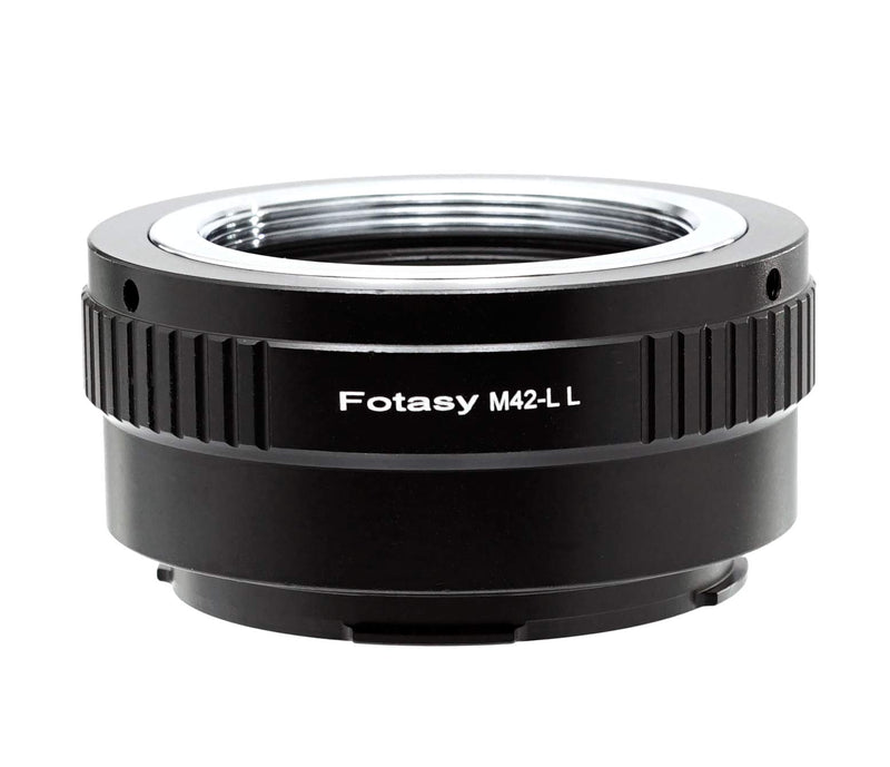 Fotasy Adjustable M42 Lens to Leica L Adapter, M42 Leica T Adapter, M42 Leica SL Adapter, M42 Lens to Panasonic S Adapter, M42 Sigma L, fits Leica SL TL2 TL T & Panasonic Lumix S1 S1H S1R, Sigma fp M42 - Leica L