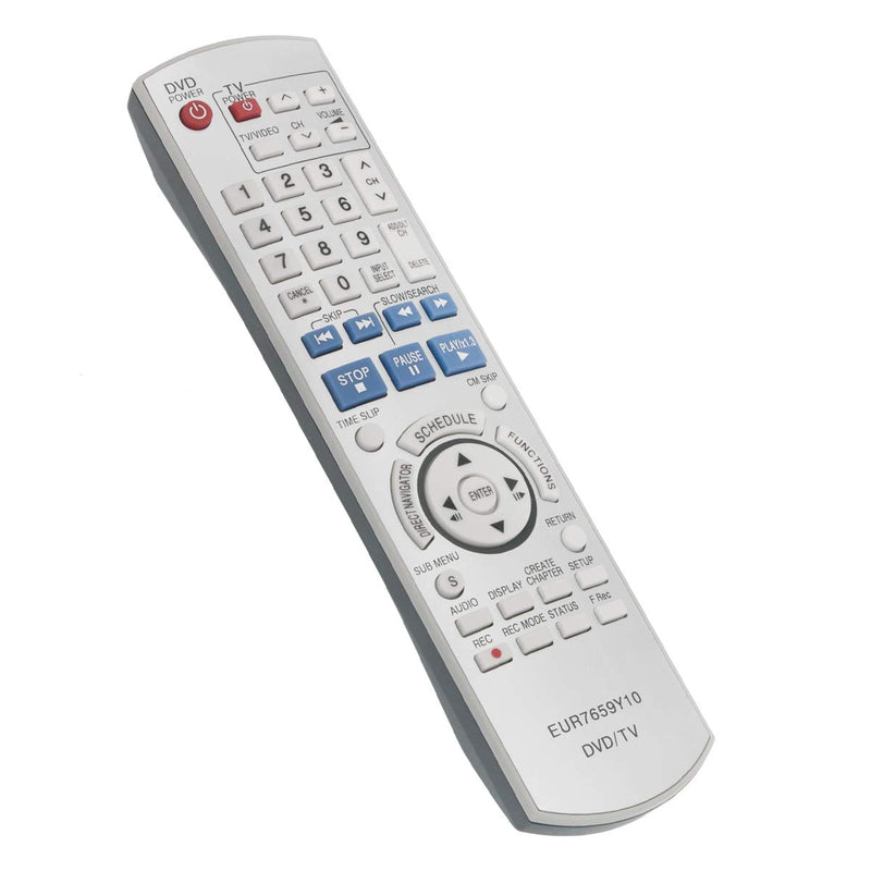 EUR7659Y10 Replacement Remote Control Applicable for Panasonic DVD Recorder DMR-ES25 DMR-ES15 DMR-ES15P DMR-ES15PC DMR-ES15S