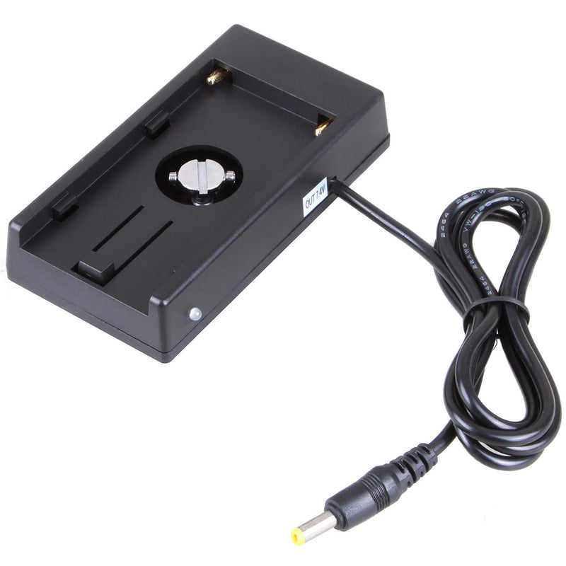 Foto4easy Power Adapter Cable,DMW-BLJ31 Dummy Battery with NP-F970 F750 F550 Battery Plate Power Adapter for Panasonic Lumix DC-S1HGK-K DC-S1RMGK-K DC-S1RGK-K DC-S1MGK-K DC-S1GK-K S Series Digital
