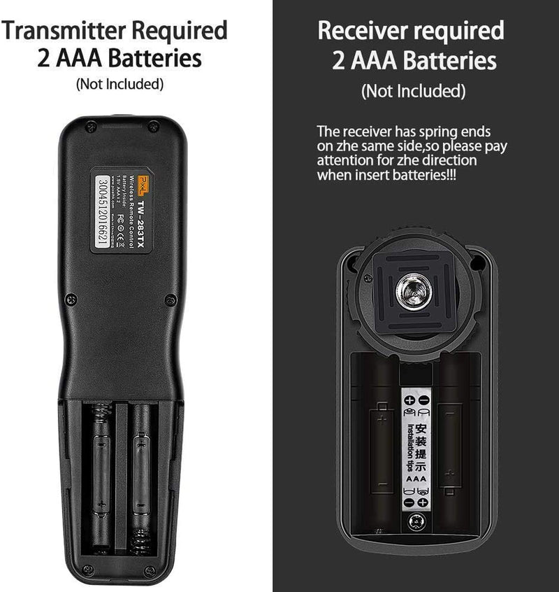 Pixel Timer Shutter Release Remote Control TW283-S2 Remote Release for Sony A58 A7 A7II A7R A7RII A7S A3000 A5000 A5100 A6500 RX100II HX300 HX400V HX50V HX90V RX100MIII