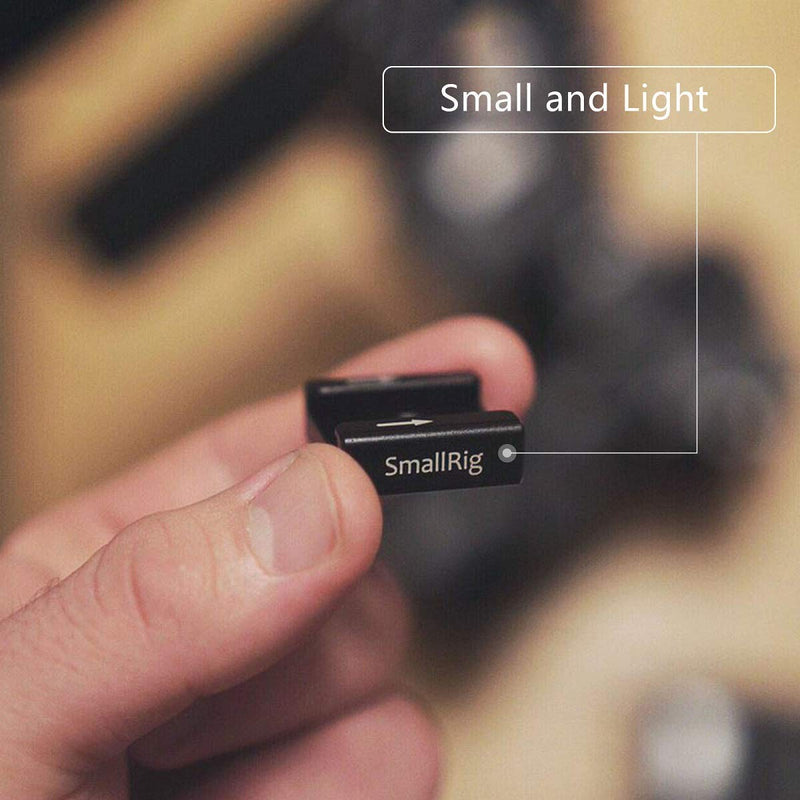 SMALLRIG Cold Shoe Mount Adapter with 1/4’’ Thread Hole for Camera and Camcorder Rigs – 1241 Cold Shoe 1241