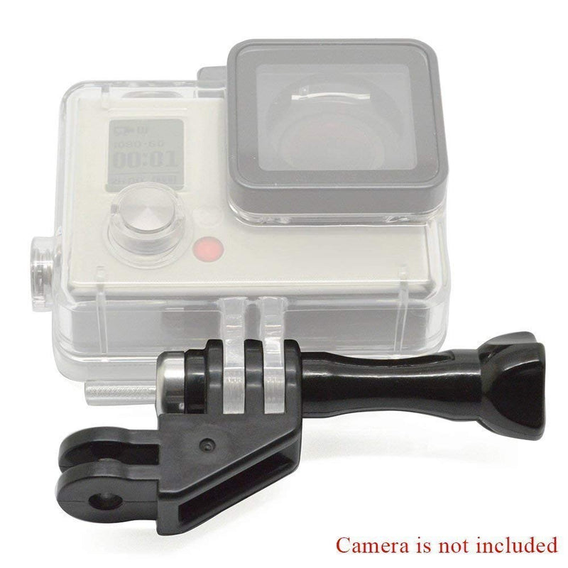 90 Degree Direction Adapter Elbow Mount for GoPro Hero 9/8/7/(2018)/6/5 Black,Session 5/4,Hero 3+,DJI Osmo Action,AKASO/Campark/YI Action Camera