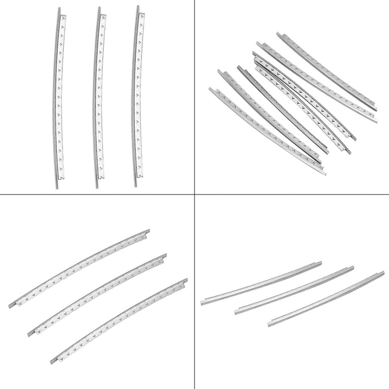 48 pcs Guitar Fret Wires Guitar White Copper Fret Wire Fretwire Set Accessory for Electric Guitars 2.2 mm / 0.087in